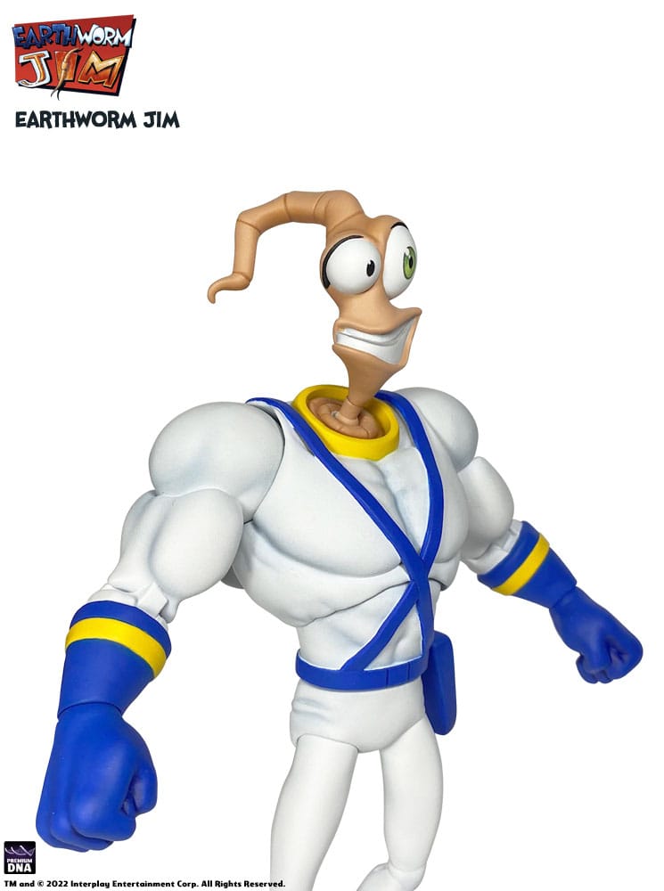 Earthworm Jim Accessory Pack Wave 1: Worm Body & Jim Heads - Image 4