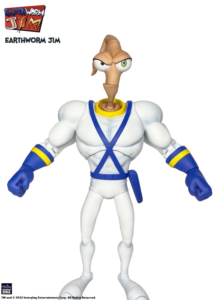 Earthworm Jim Accessory Pack Wave 1: Worm Body & Jim Heads - Image 11