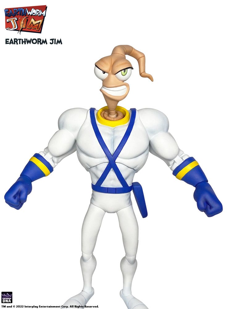 Earthworm Jim Accessory Pack Wave 1: Worm Body & Jim Heads - Image 13
