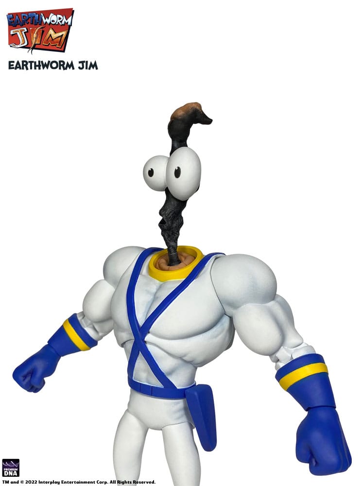 Earthworm Jim Accessory Pack Wave 1: Worm Body & Jim Heads - Image 14