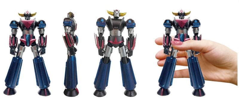 Grendizer Metallic Nano Puzzle Model Kit Grendizer U 14 cm - Image 3