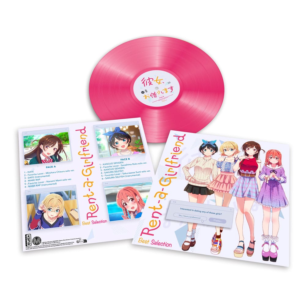 Rent-a-Girlfriend Original Soundtrack Vinyl