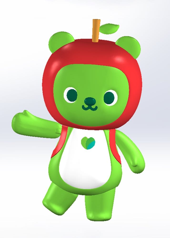 Original Character Plastic Model Kit Arukuma 10 cm - Image 3