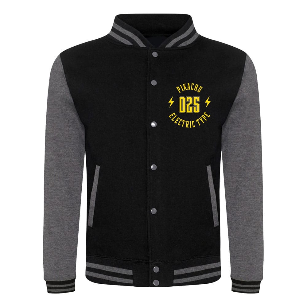 Pokémon Varsity Jacket Collegiate Pikachu Size L