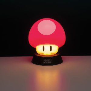 Super Mario 3D Light Mushroom 10 cm