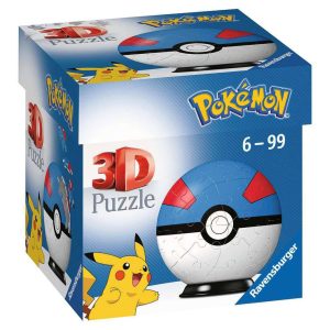 Pokémon 3D Puzzle Pokéballs: Great Ball (55 pieces)