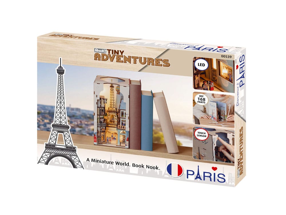 Paris Tiny Adventures Book Nook Mini Diorama 23 cm - Image 11