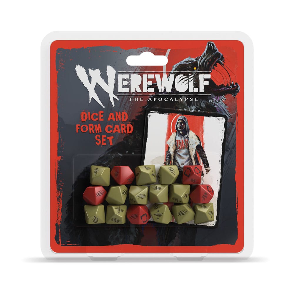 Werewolf: The Apocalypse 5th Edition RPG Dice and Form Card set - Image 3