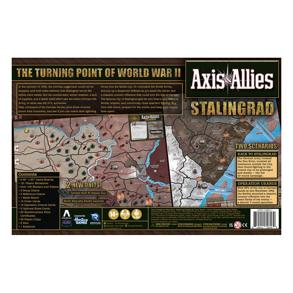 Axis & Allies board game Stalingrad *English Version* - Image 2