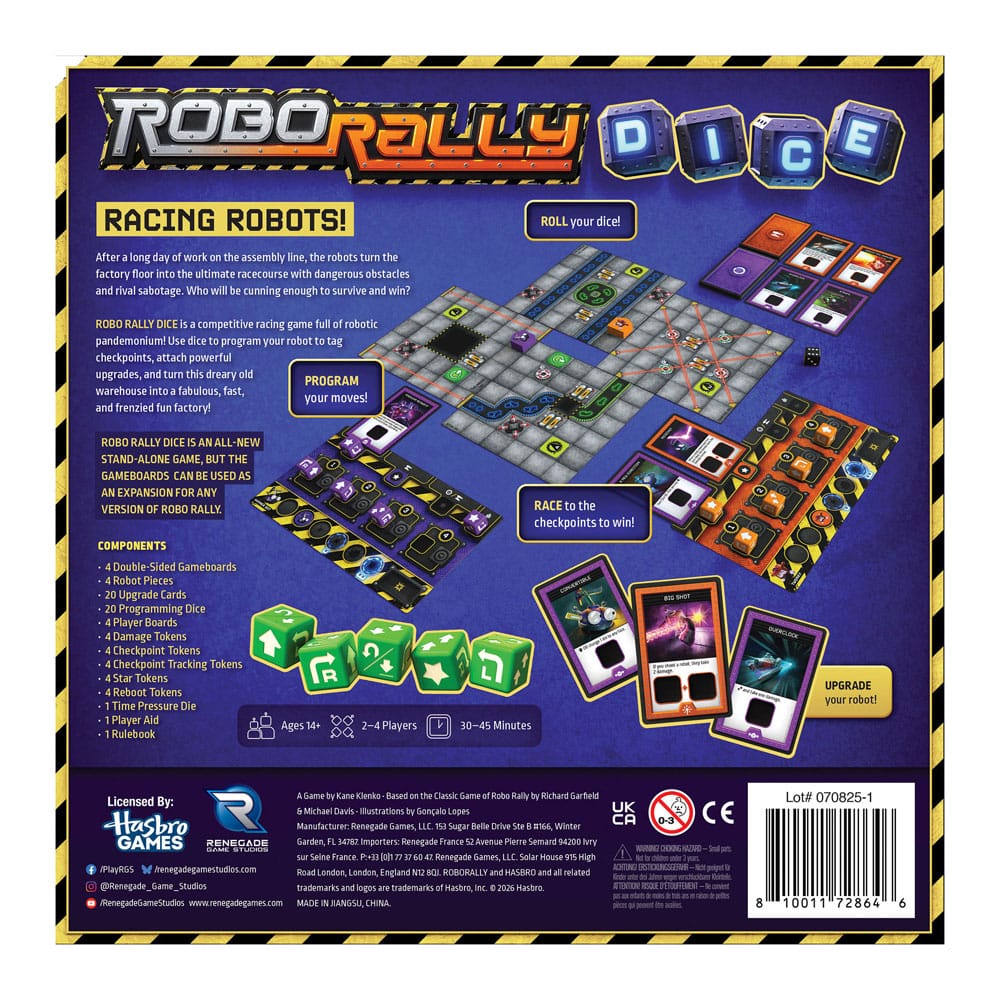 Robo Rally Dice Game Robo Rally Dice *English Version* - Image 2