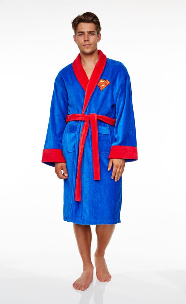 DC Comics Fleece Bathrobe Superman - Image 6