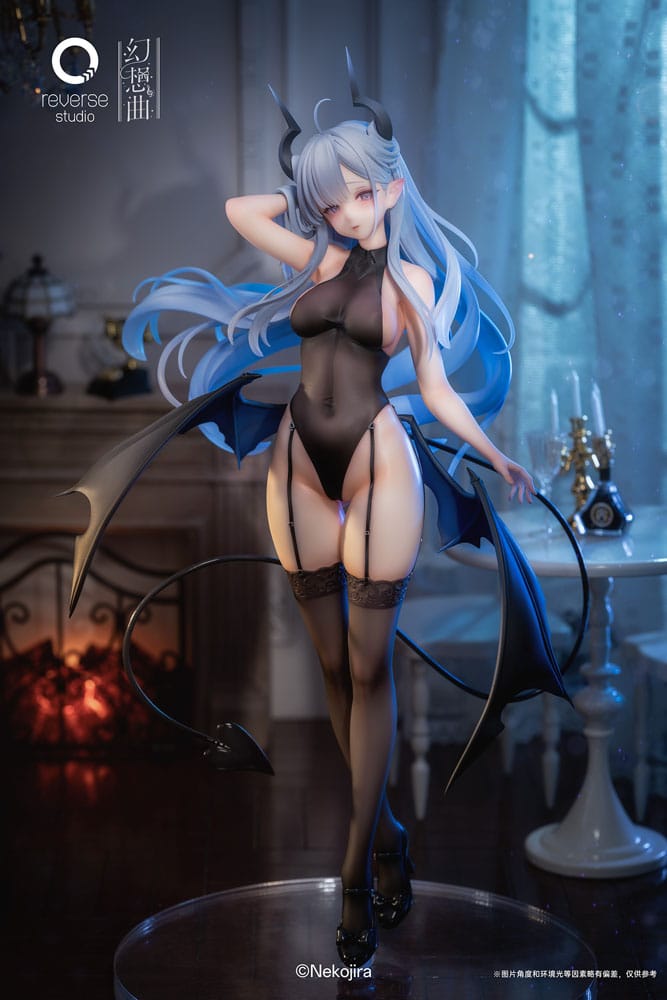 Original Character Fantasias Series Statue 1/6 Thea-chan Apprentice Succubus Ver. (Underwear Edition) 29 cm - Image 7