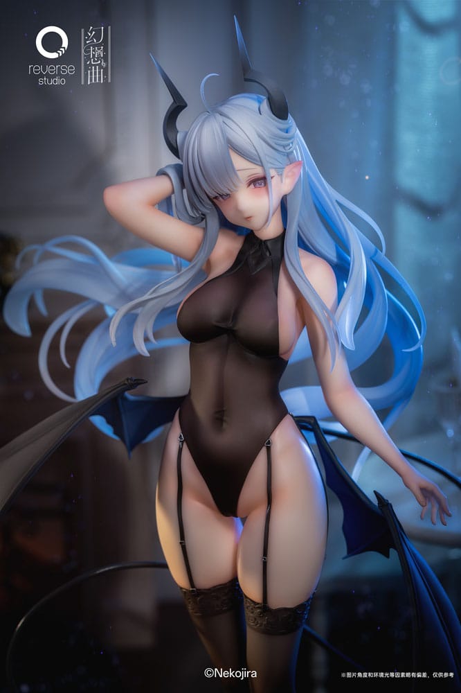 Original Character Fantasias Series Statue 1/6 Thea-chan Apprentice Succubus Ver. (Underwear Edition) 29 cm - Image 9