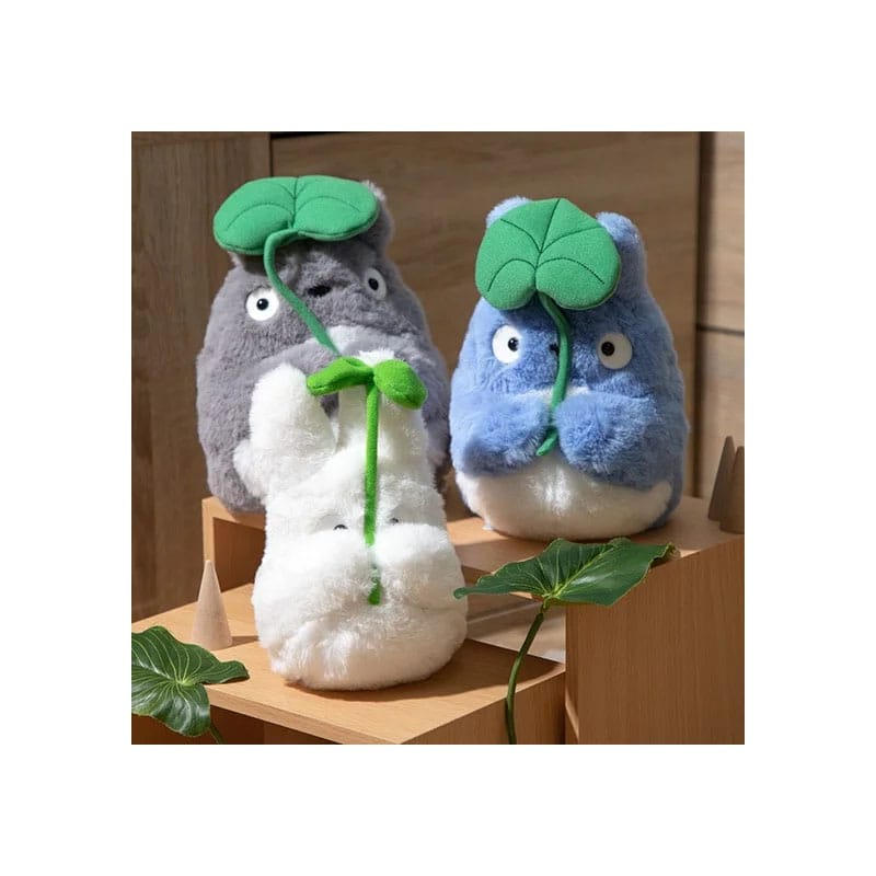 My Neighbor Totoro Nakayoshi Plush Figure Small Totoro with leaf 19 cm - Image 2