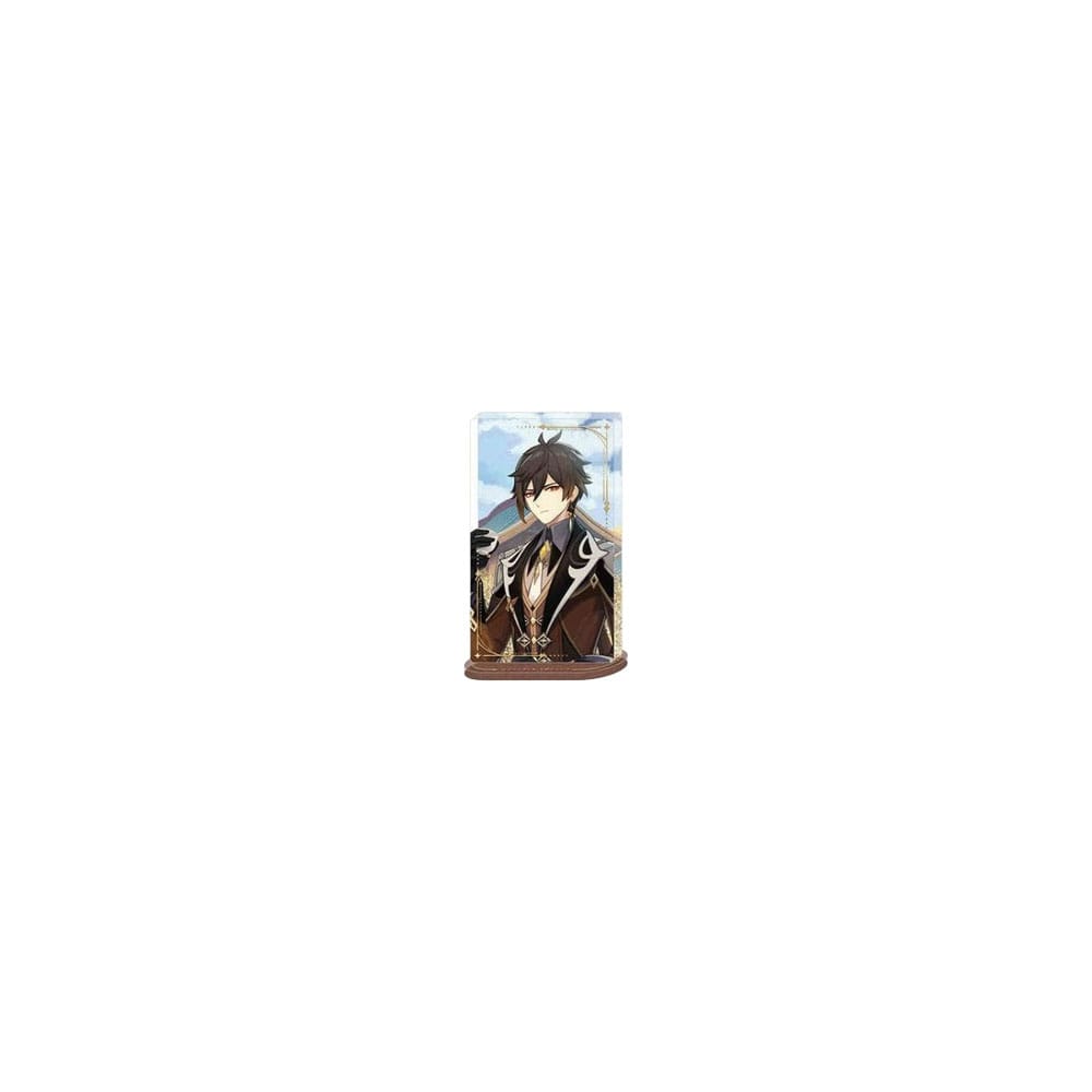 Genshin Impact Acryl Ornament with Glitter: Zhongli 11 cm