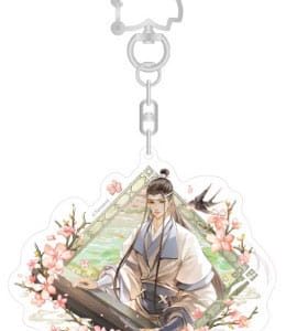 Grandmaster of Demonic Cultivation Spring Season Series Acrylic Keychain Lan Wangji 7 cm