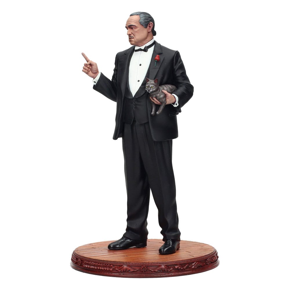 The Godfather Movie Icons PVC Statue Don Vito Corleone The Offer 20 cm - Image 2