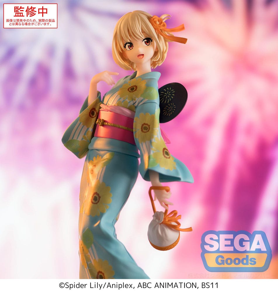 Lycoris Recoil Luminasta PVC Statue Chisato Nishikigi Festival in Yukata 19 cm - Image 5