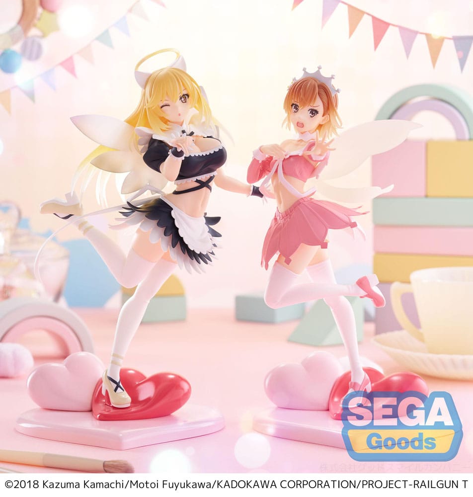 A Certain Scientific Railgun T Luminasta PVC Statue Misaki Shokuhou Fallen Angel Maid 20 cm - Image 6