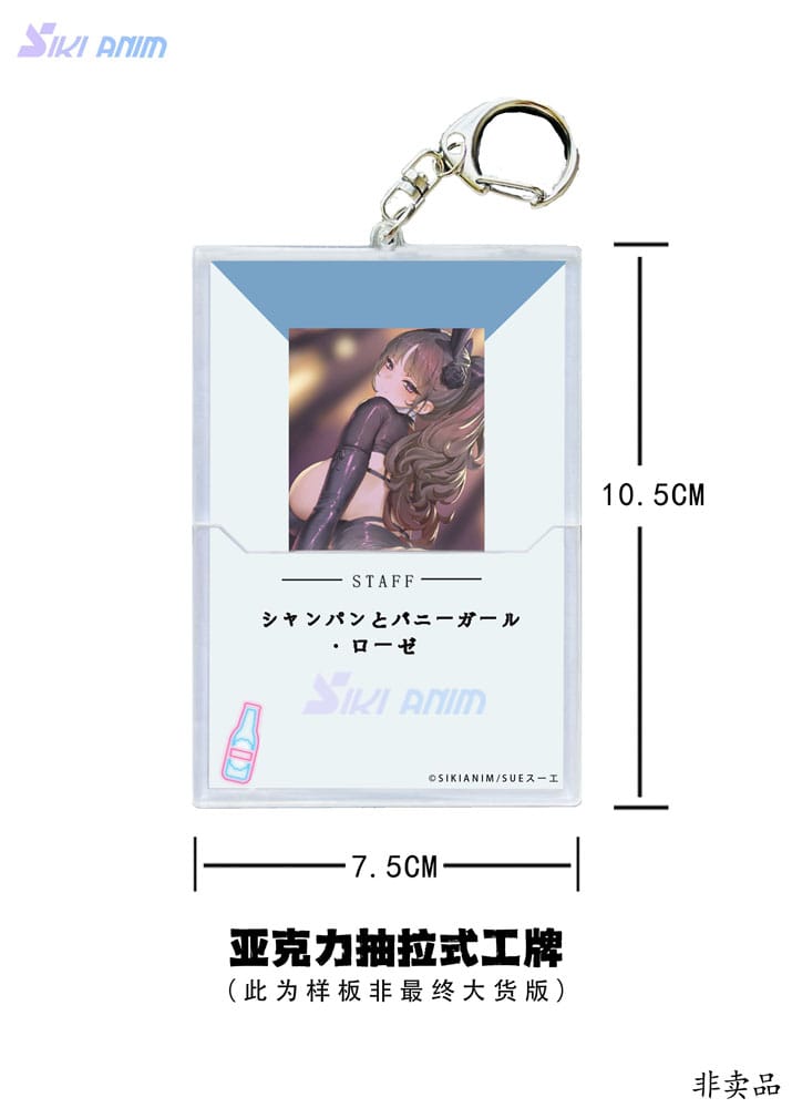 Original Character PVC Statue 1/6 Champagne and Bunny Girl Rose Bare Feet Ver. 31 cm - Image 10