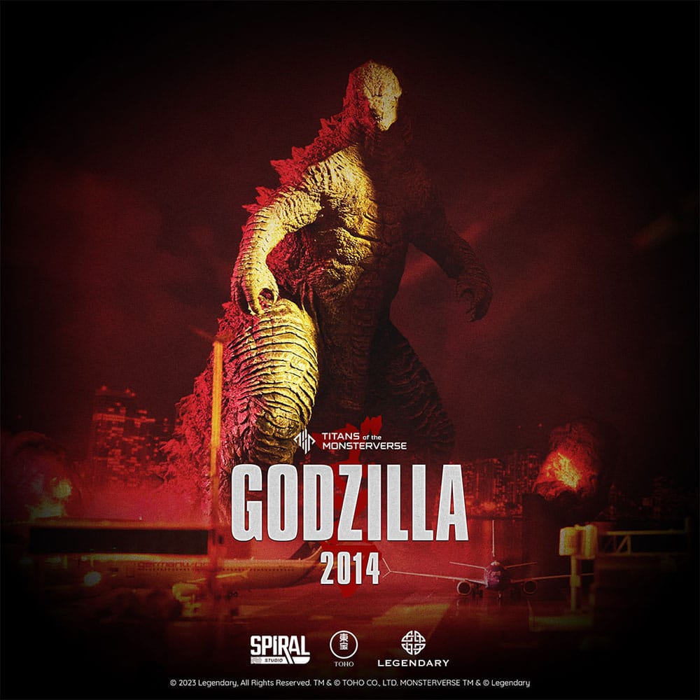Godzilla 2014 Titans of the Monsterverse PVC Statue Godzilla (Standard Version) 44 cm - Image 2