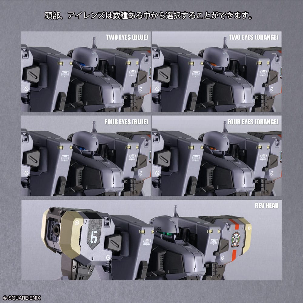 Front Mission Structure Arts Plastic Model Kits 1/48 Zenith V 30th Anniversary Edition - Image 15