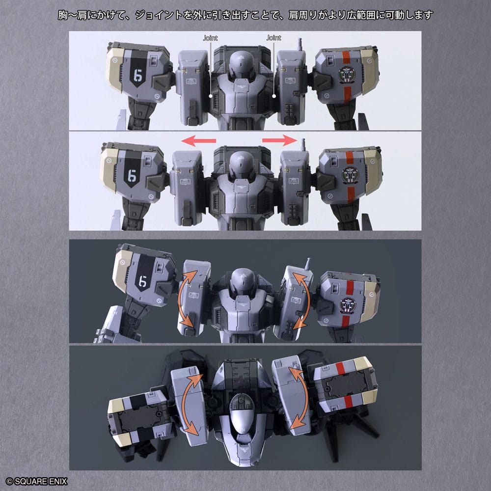 Front Mission Structure Arts Plastic Model Kits 1/48 Zenith V 30th Anniversary Edition - Image 16
