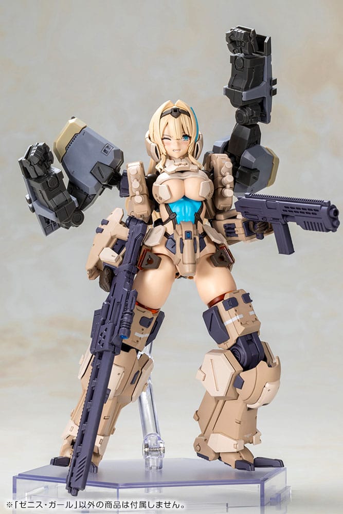 Front Mission Structure Arts Plastic Model Kits Zenith Girl 16 cm - Image 12
