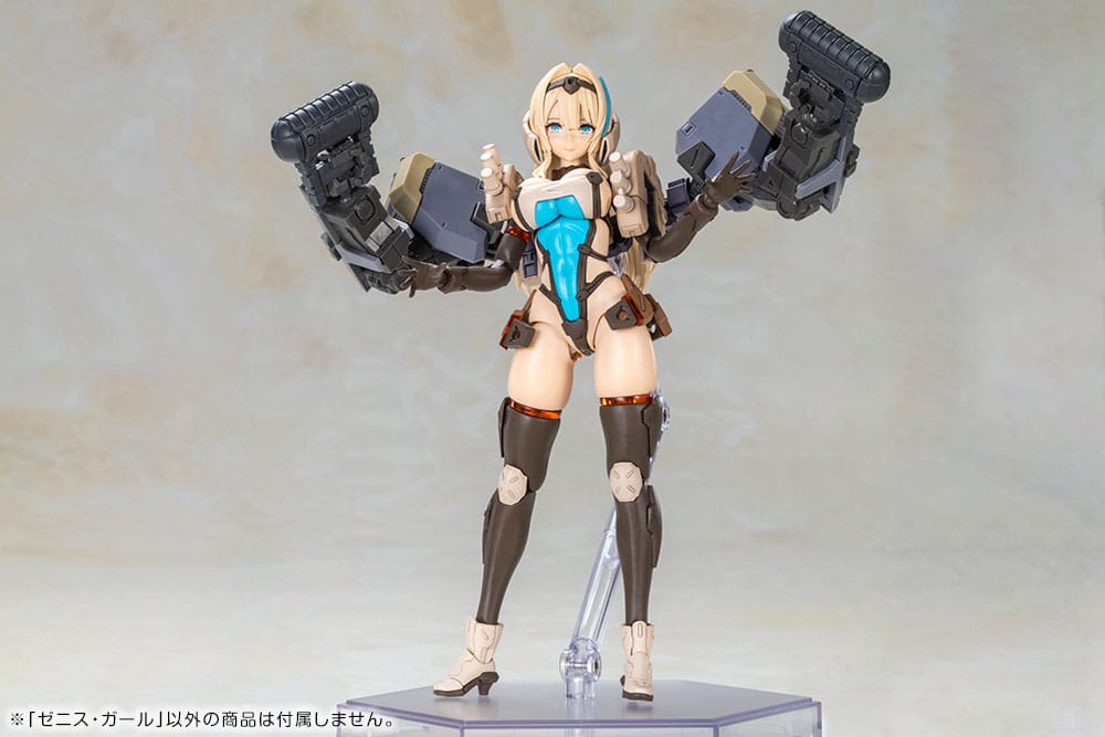 Front Mission Structure Arts Plastic Model Kits Zenith Girl 16 cm - Image 16
