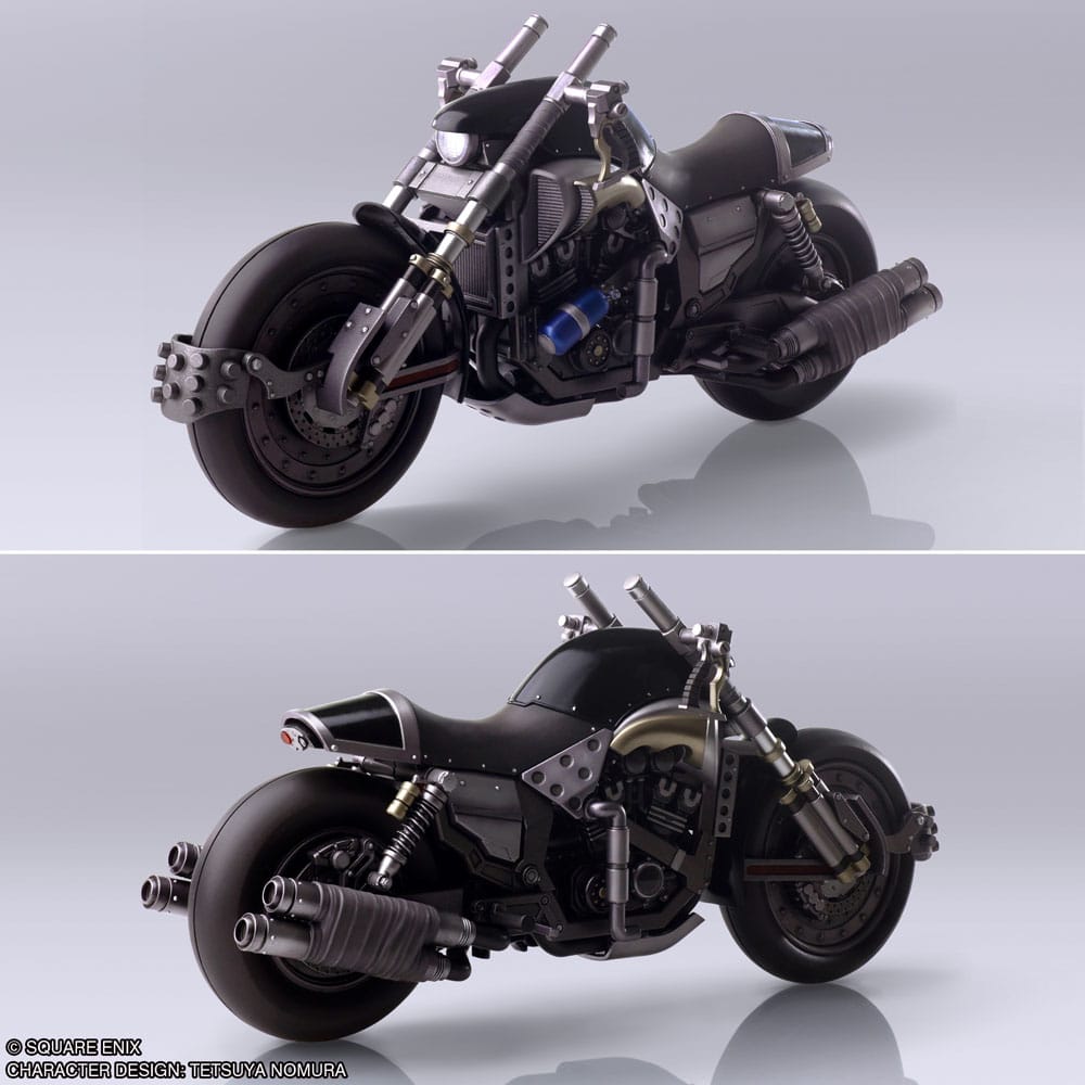 Final Fantasy VII Bring Arts Action Figure and vehicle Cloud Strife & Hardy-Daytona 15 cm - Image 6