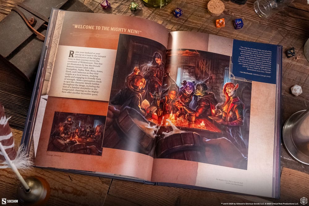 Sideshow Collectibles Book A Decade of Destiny: The Critical Role Collection by Sideshow *English version* - Image 8
