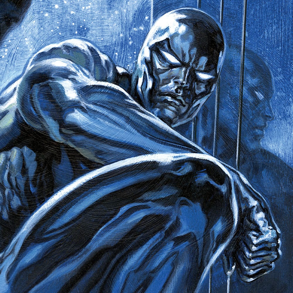 Marvel Art Print Silver Surfer: Ghost Light 61 x 41 cm - unframed - Image 3