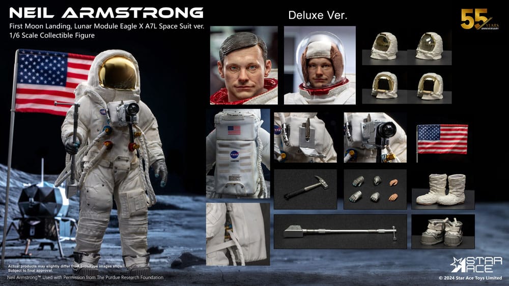 Neil Armstrong Action Figure 1/6 Neil Armstrong Deluxe Version 30 cm - Image 15