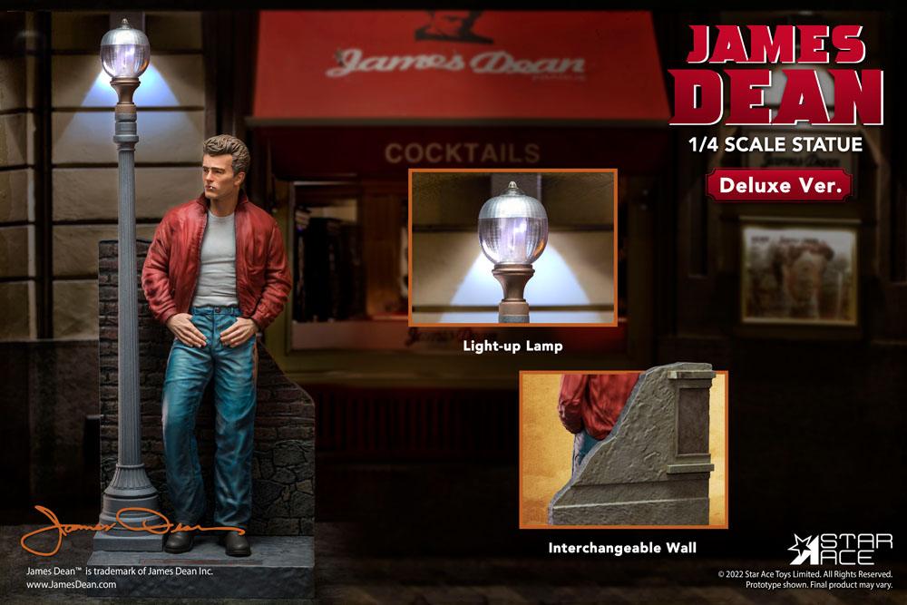 James Dean Superb My Favourite Legend Series Statue 1/4 James Dean (Red jacket) Deluxe Ver. 52 cm - Image 2