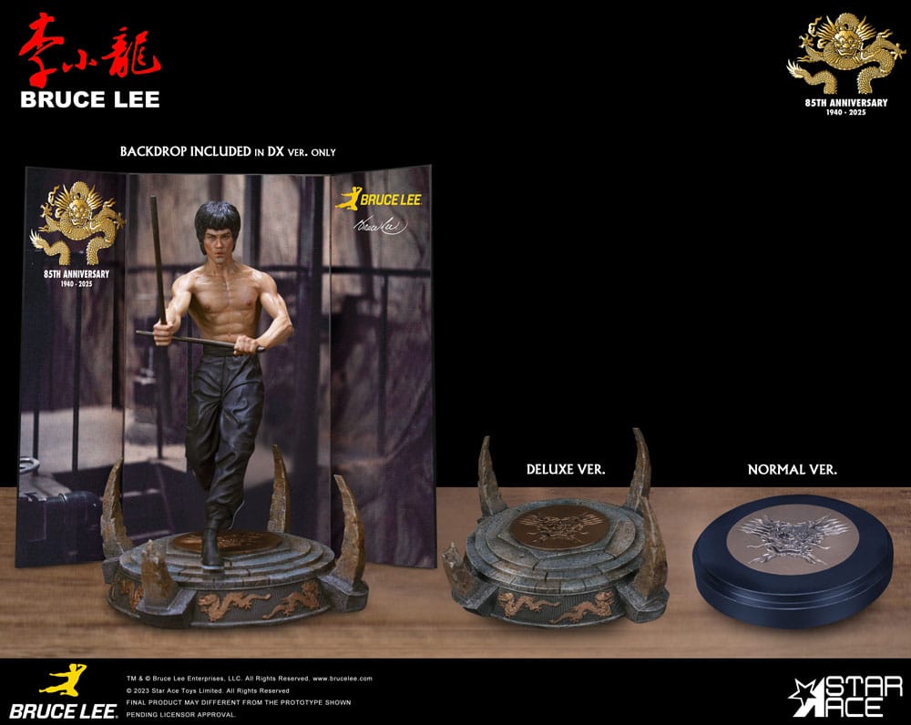 Enter the Dragon Movie Statue 1/6 Bruce Lee Kali Sticks Fight Deluxe Basement Version 30 cm - Image 9