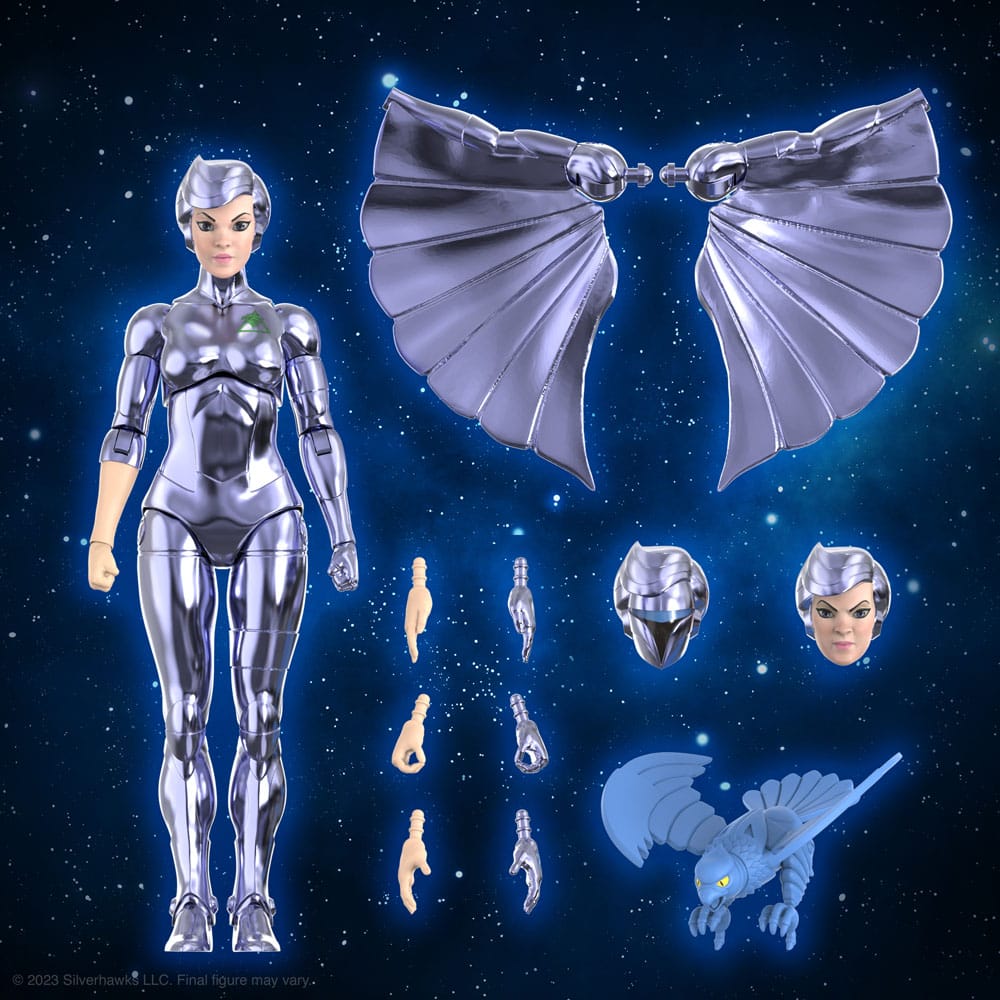 SilverHawks Ultimates Action Figure Steelheart (Toy Version) 18 cm - Image 5