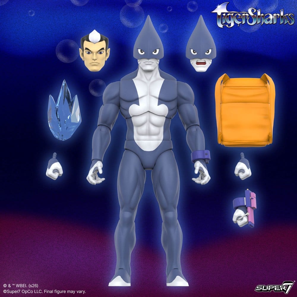 TigerSharks Ultimates Wave 01 Action Figure Mako (Hybrid) 18 cm - Image 3