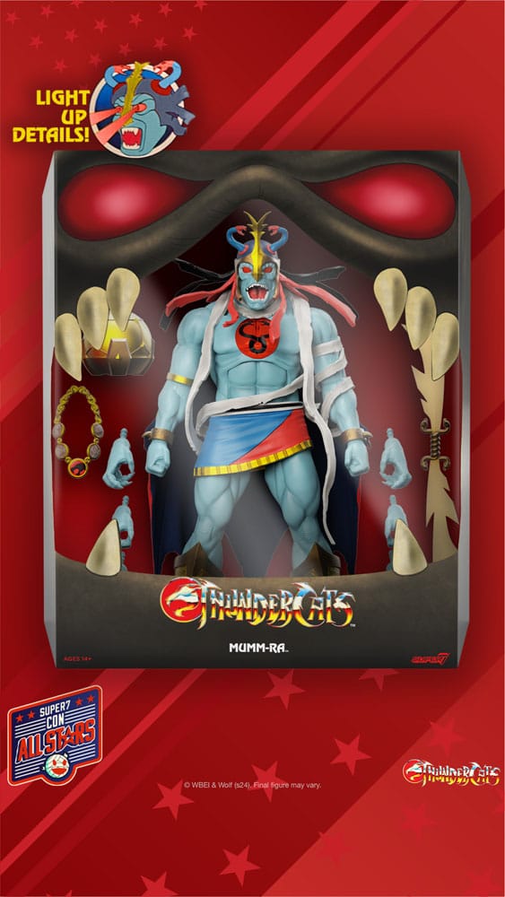 Thundercats Ultimates Action Figure Mumm-Ra (LED Eyes) 18 cm - Image 5