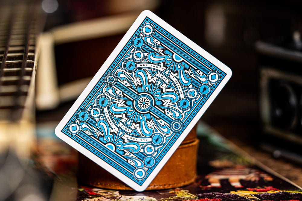 The Beatles Playing Cards Blue Version - Image 2