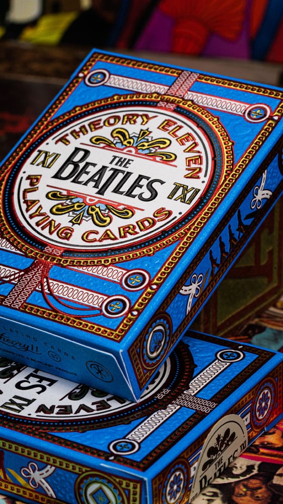 The Beatles Playing Cards Blue Version - Image 5