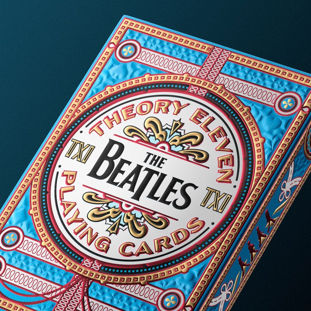 The Beatles Playing Cards Blue Version - Image 7