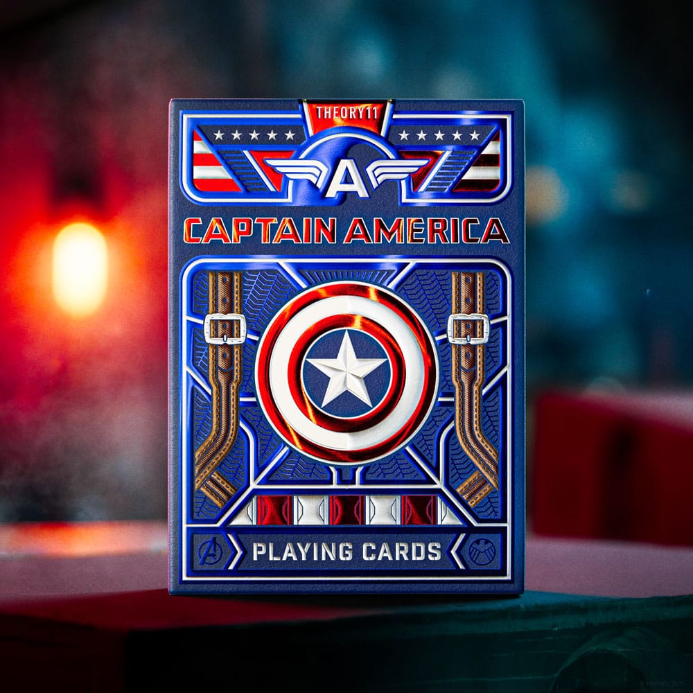 Captain America Playing Cards Patriotic Design - Image 5