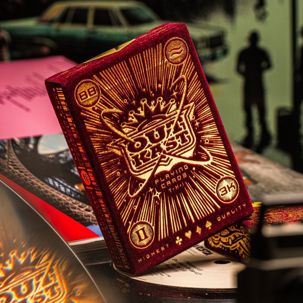 Outcast Playing Cards Red Velvet - Image 2