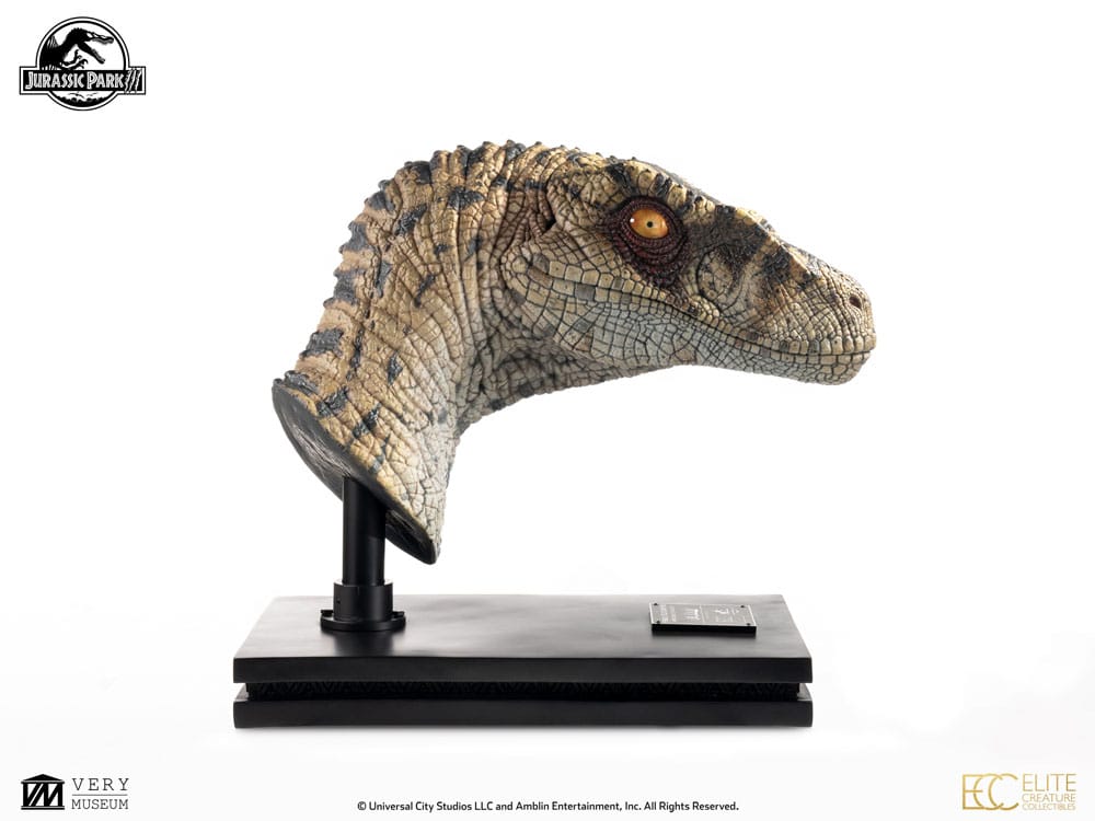Jurassic Park III Bust Female Velociraptor White Queen 75 cm - Image 3