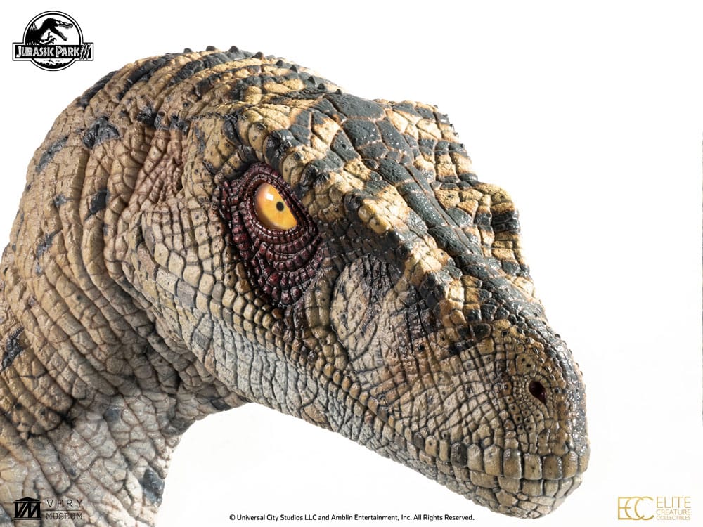 Jurassic Park III Bust Female Velociraptor White Queen 75 cm - Image 9