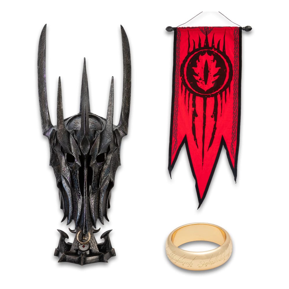 Lord of the Rings Museum Collection Replica 1/1 War Helm of Sauron 76 cm