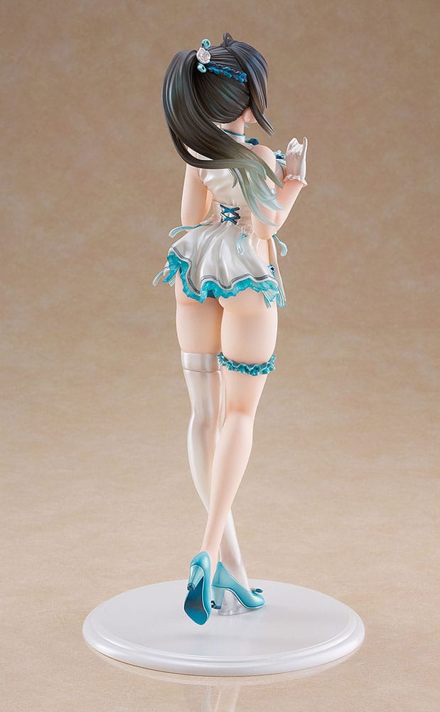 Avian Romance Pink Label 5 PVC Statue 1/6 Ponytail Girl: Qipao 29 cm - Image 5