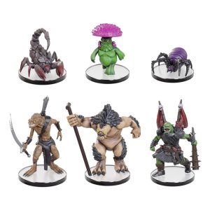 Pathfinder Battles pre-painted Miniatures 6-Pack Cave Lurkers Boxed Set