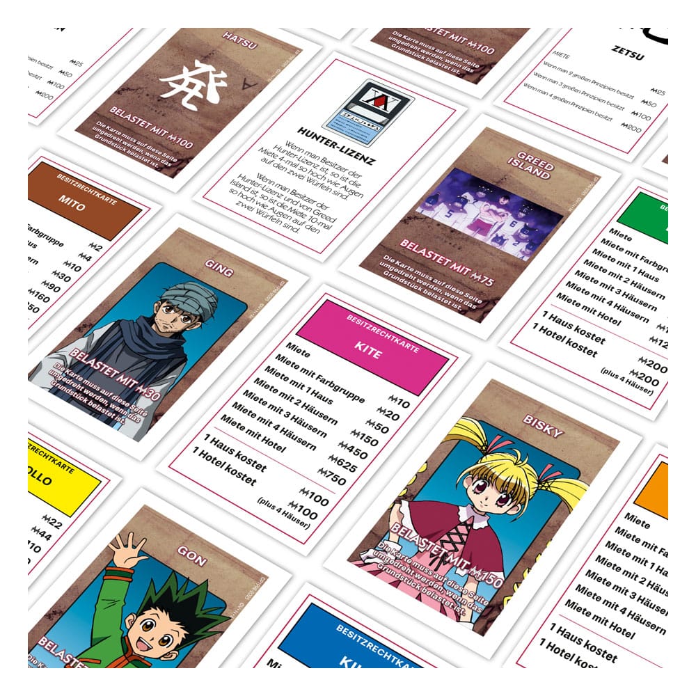 Monopoly Board Game Hunter x Hunter *German Version* - Image 6