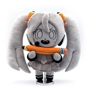 SpongeBob SquarePants x Hatsune Miku Plush Figure DoodleBob Miku 22 cm